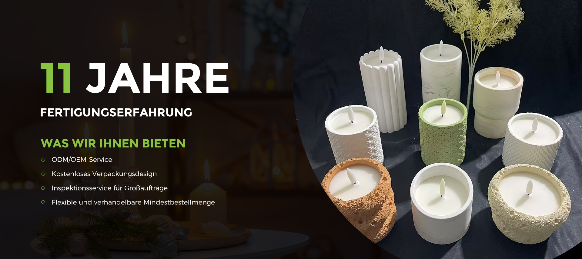 Chất lượng và đổi mới song song để tạo ra nến điện tử LED chất lượng cao