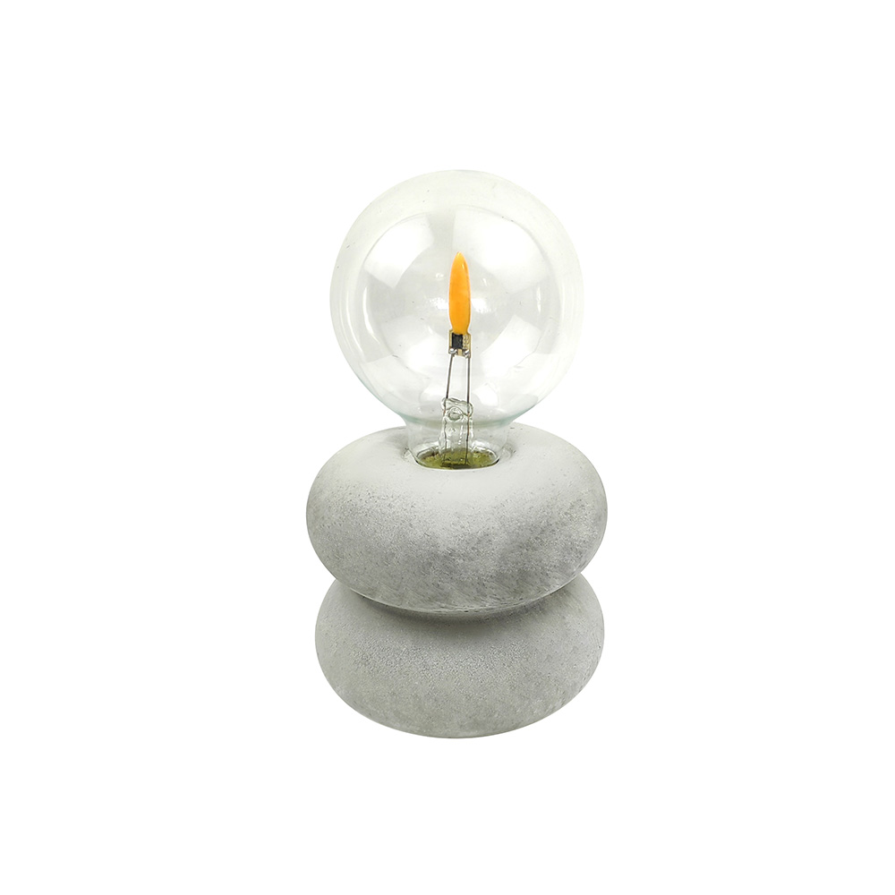 Đèn đèn LED cơ sở xi măng xoay