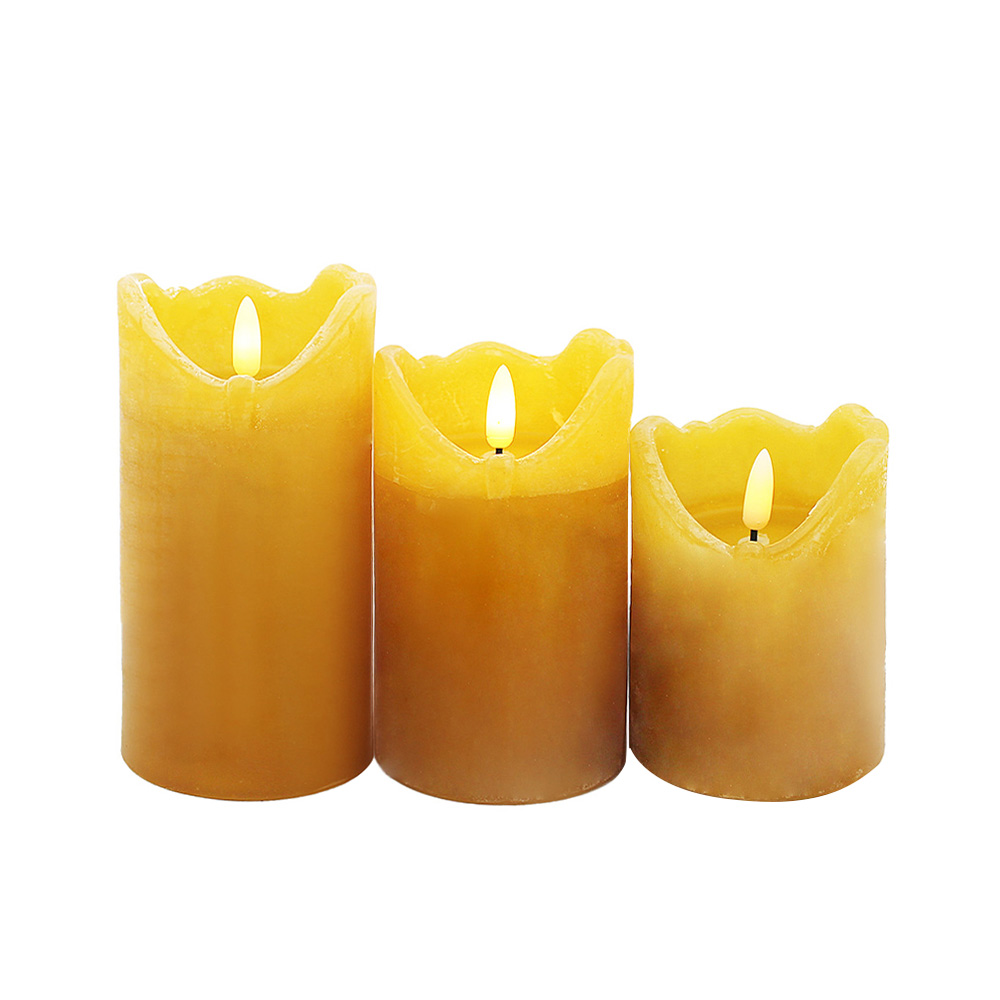 Cây nến LED lá cây phong